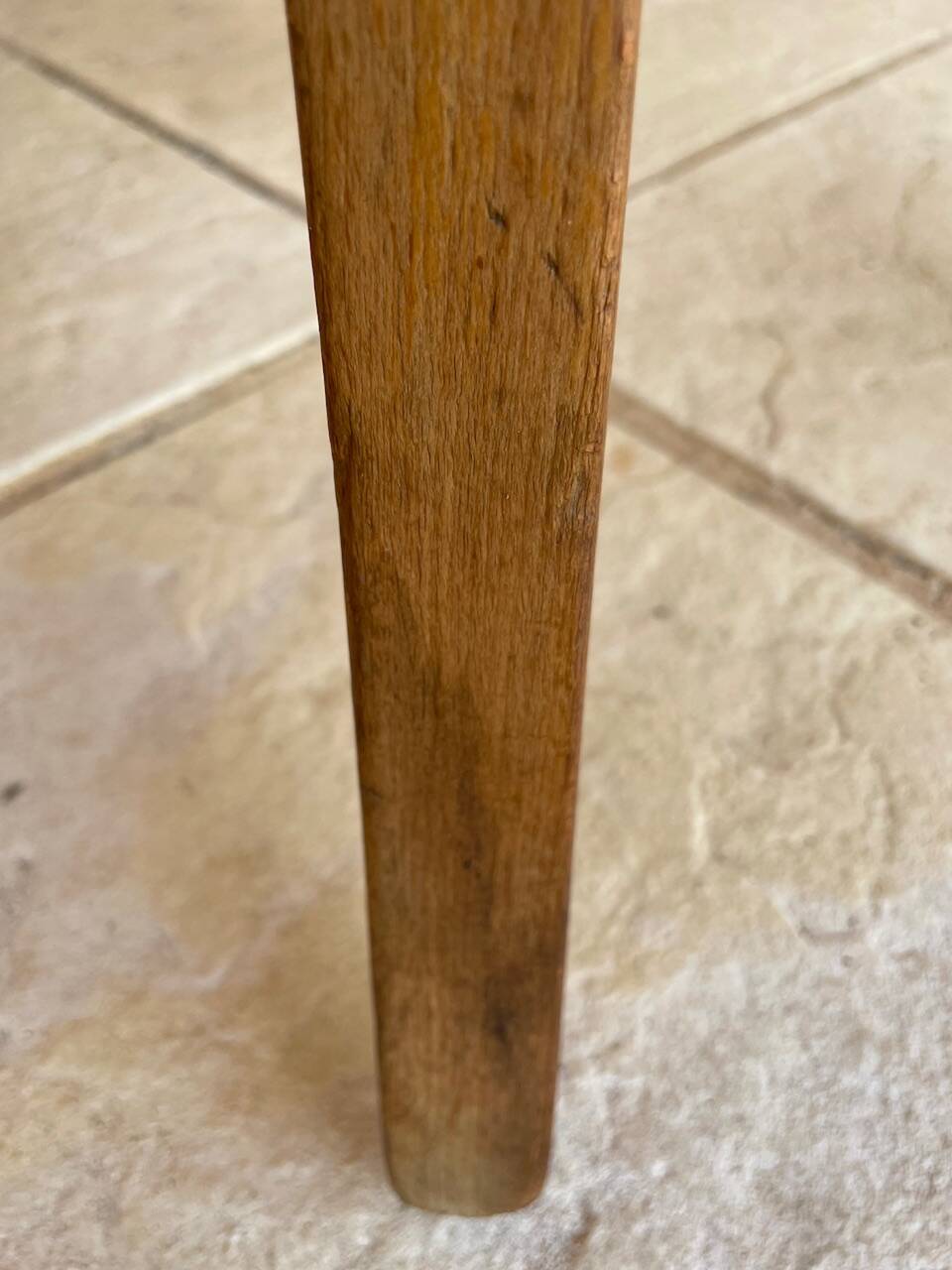 Vintage Curved Wood Stool, Baumann, Circa 1950s/1960s