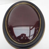 Napoleon III bulging oval frame