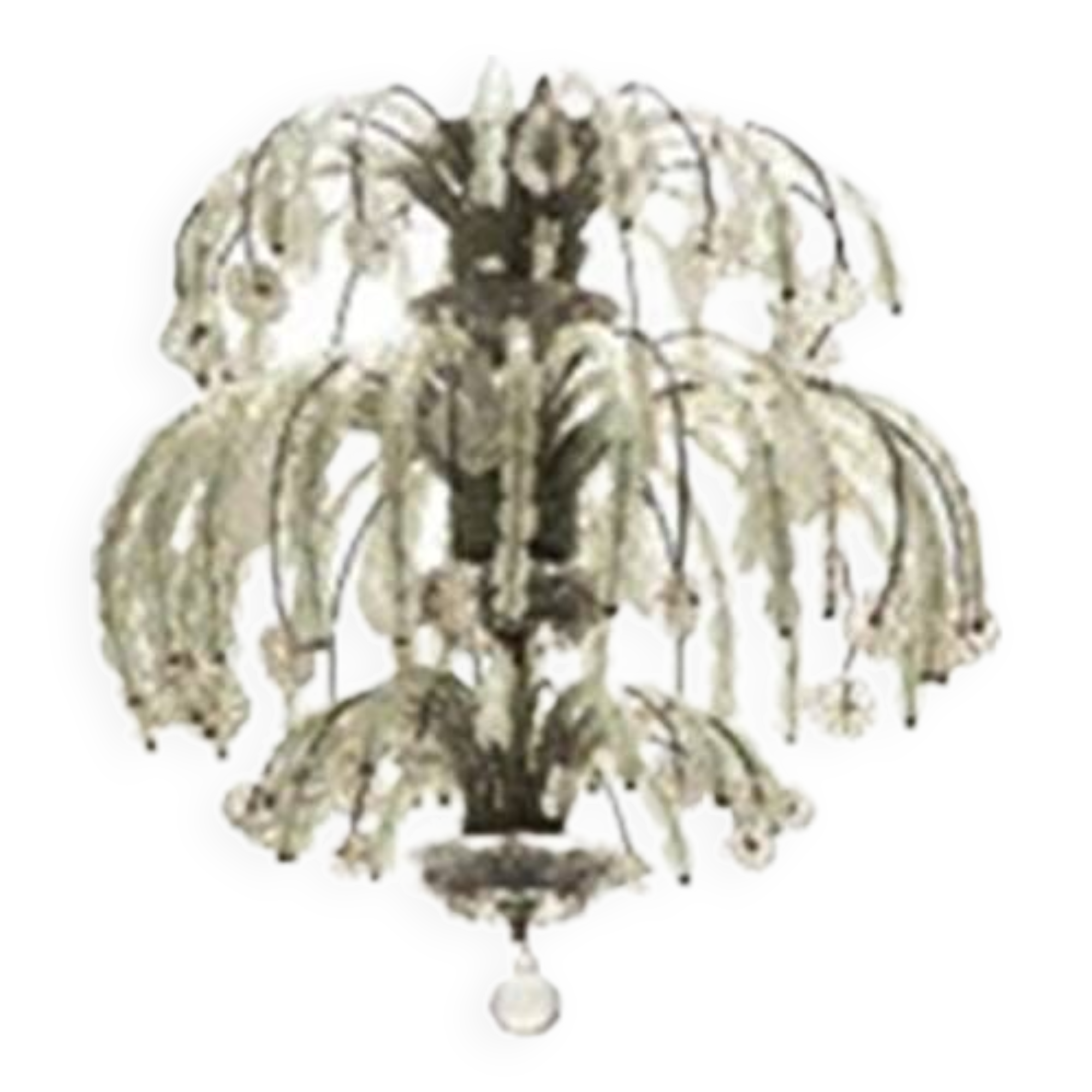 waterfall chandelier