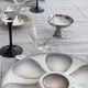Lot de 4 verres à vin Luminarc pied noir