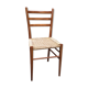 Italian chair in rope and wood