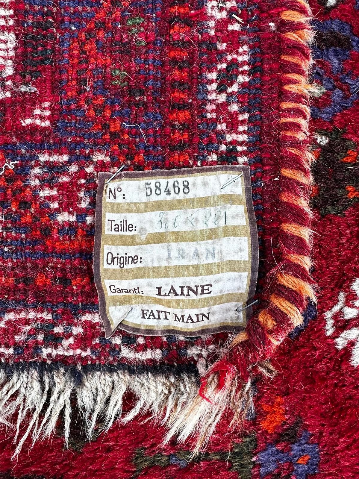 Handmade Persian Shiraz carpet 2m x 3m