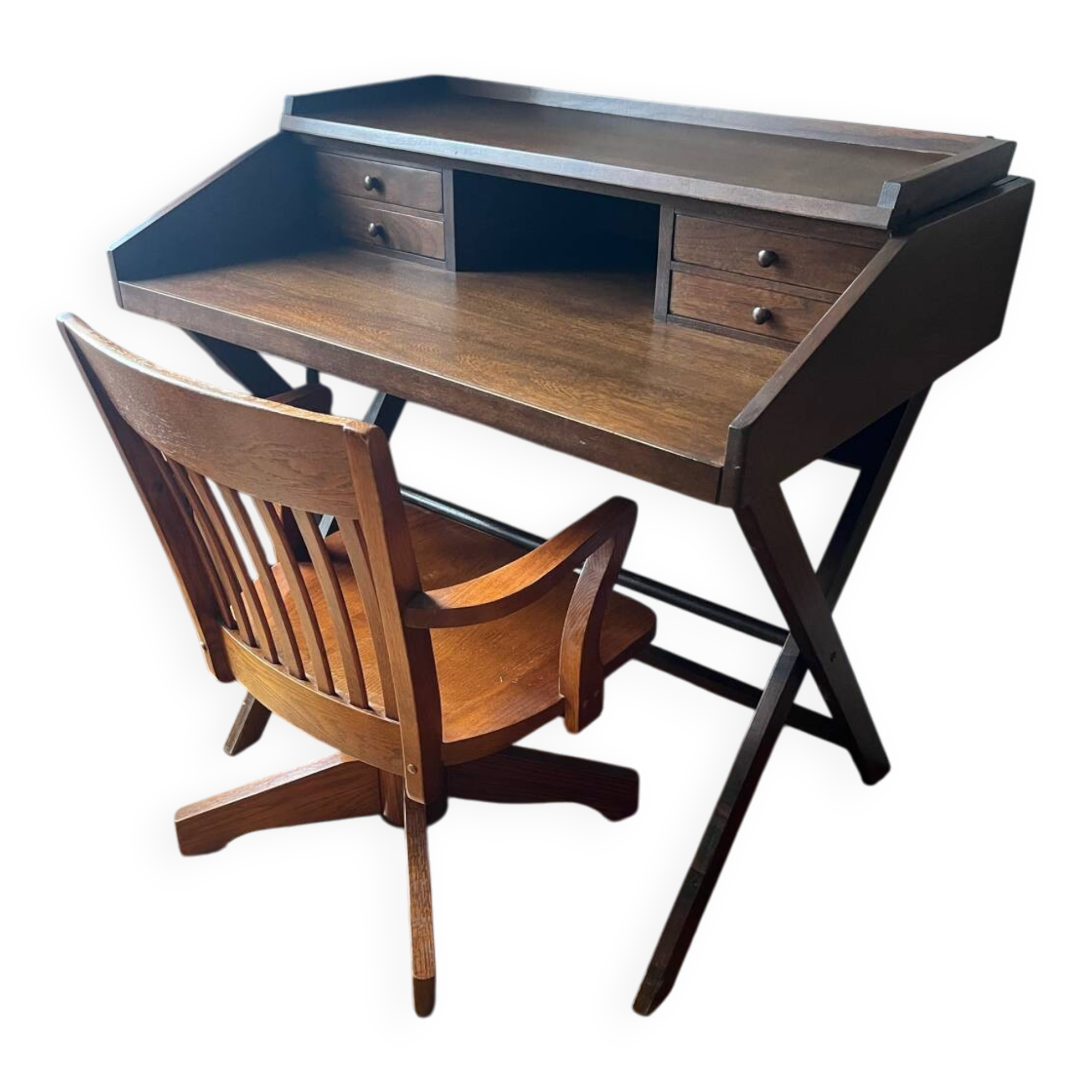 Wooden desk