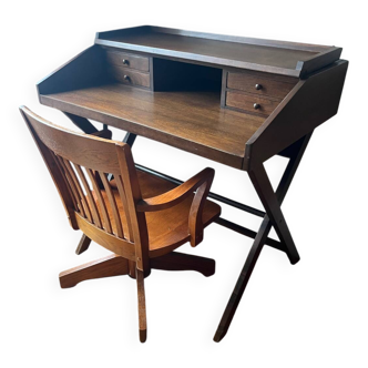 Wooden desk