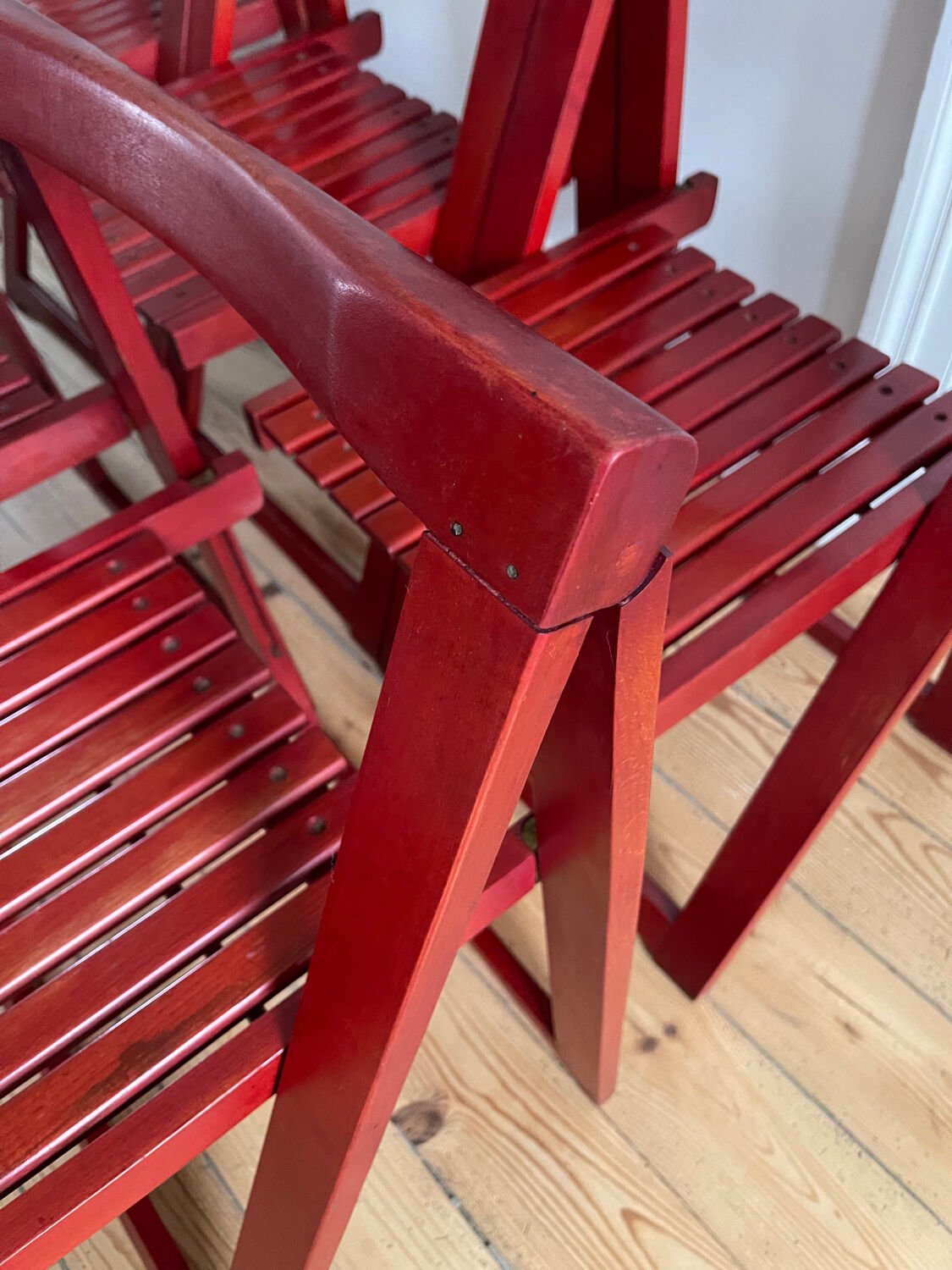 6 Trieste chairs by Aldo Jacober