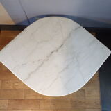 White marble eye coffee table