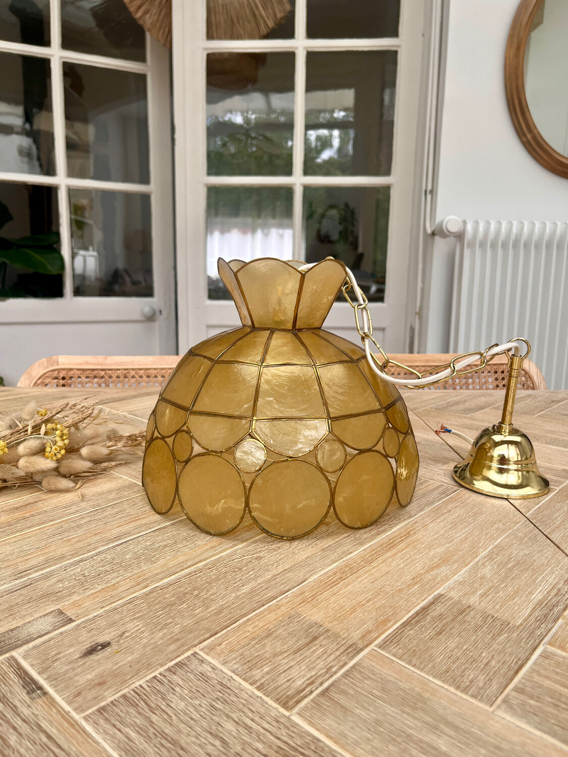 Mother-of-pearl suspension "Champagne"