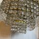 Ceiling lamp crown brass with vintage tassels