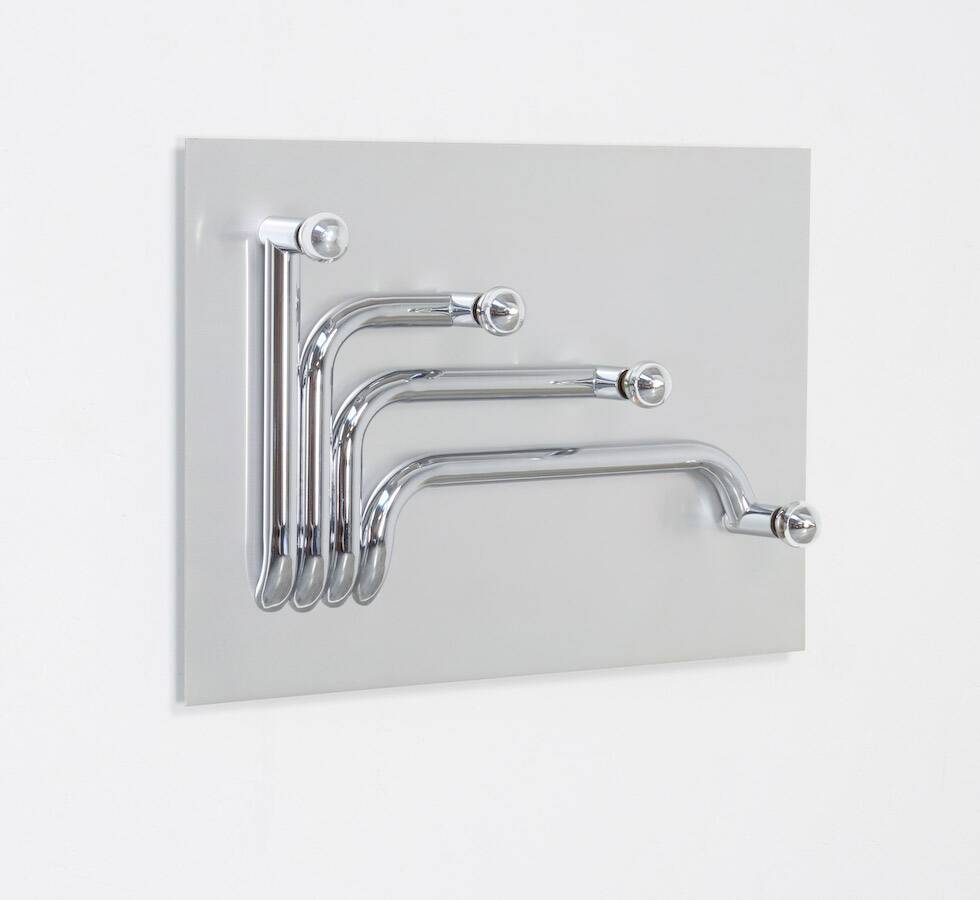 Gaetone Missaglia light panel for Giacomo Benevelli sculpture 1970