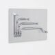 Gaetone Missaglia light panel for Giacomo Benevelli sculpture 1970
