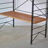 Library shelves 1960