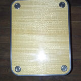 Meuble d’appoint en inox et formica