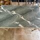 Table style Louis XVI en marbre vert