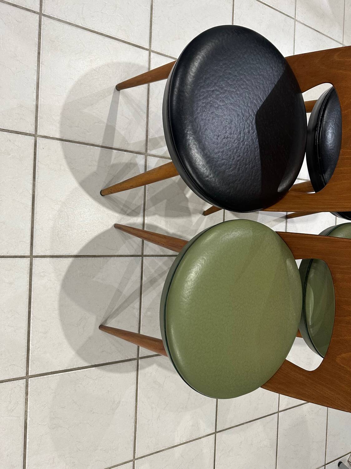 Set of 4 Baumann Mondor Bistro Chairs 1960
