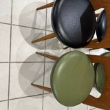 Set of 4 Baumann Mondor Bistro Chairs 1960
