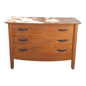 Commode en orme massif - tiroirs
