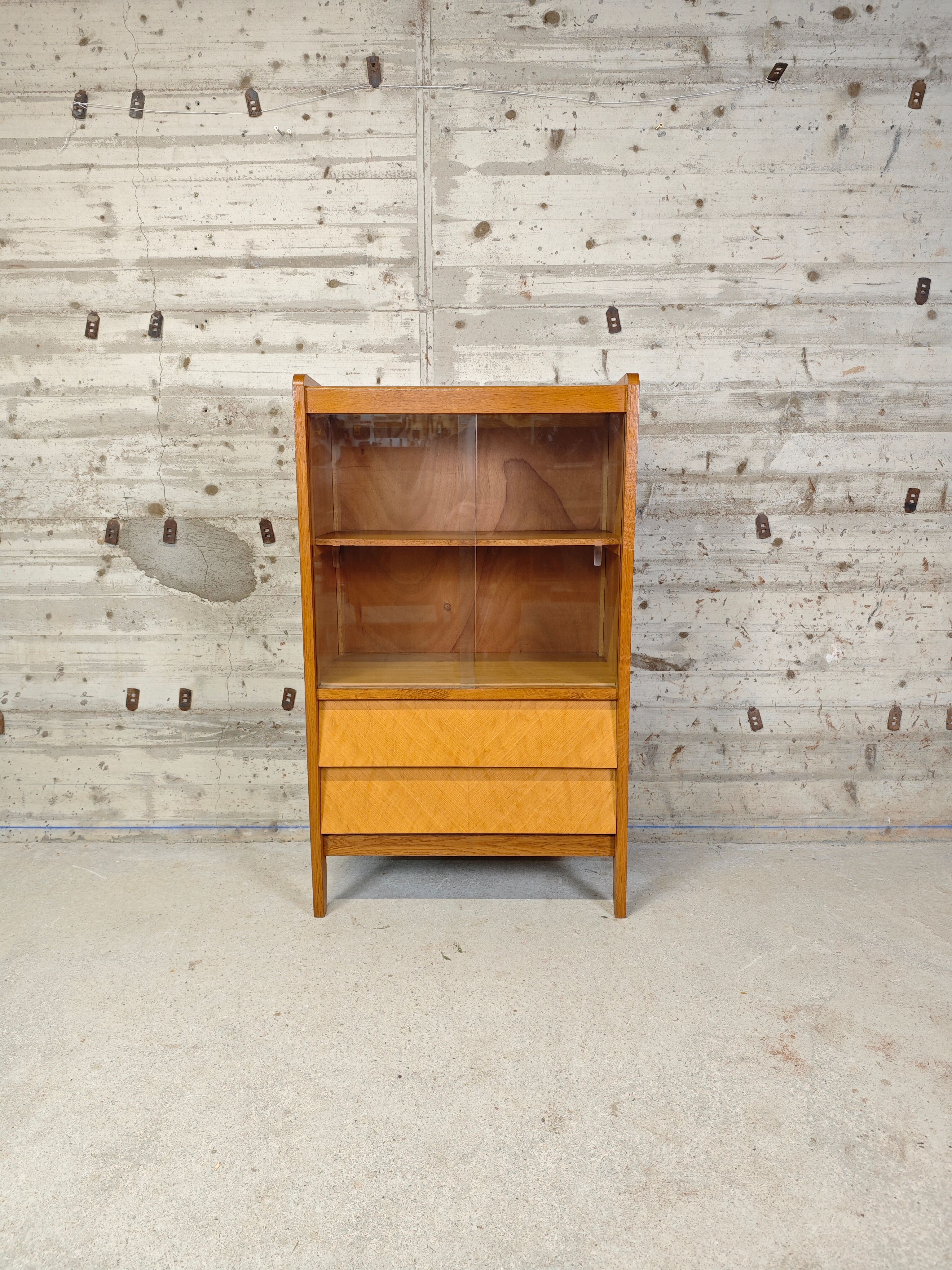 Vintage small display cabinet