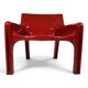 Artemide Vicario Lounge Chair by Vico Magistretti, 1970