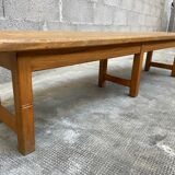Banc en bois vintage