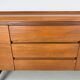 Beautiful, rare, minimalist White and Newton sideboard from the 1960s.
