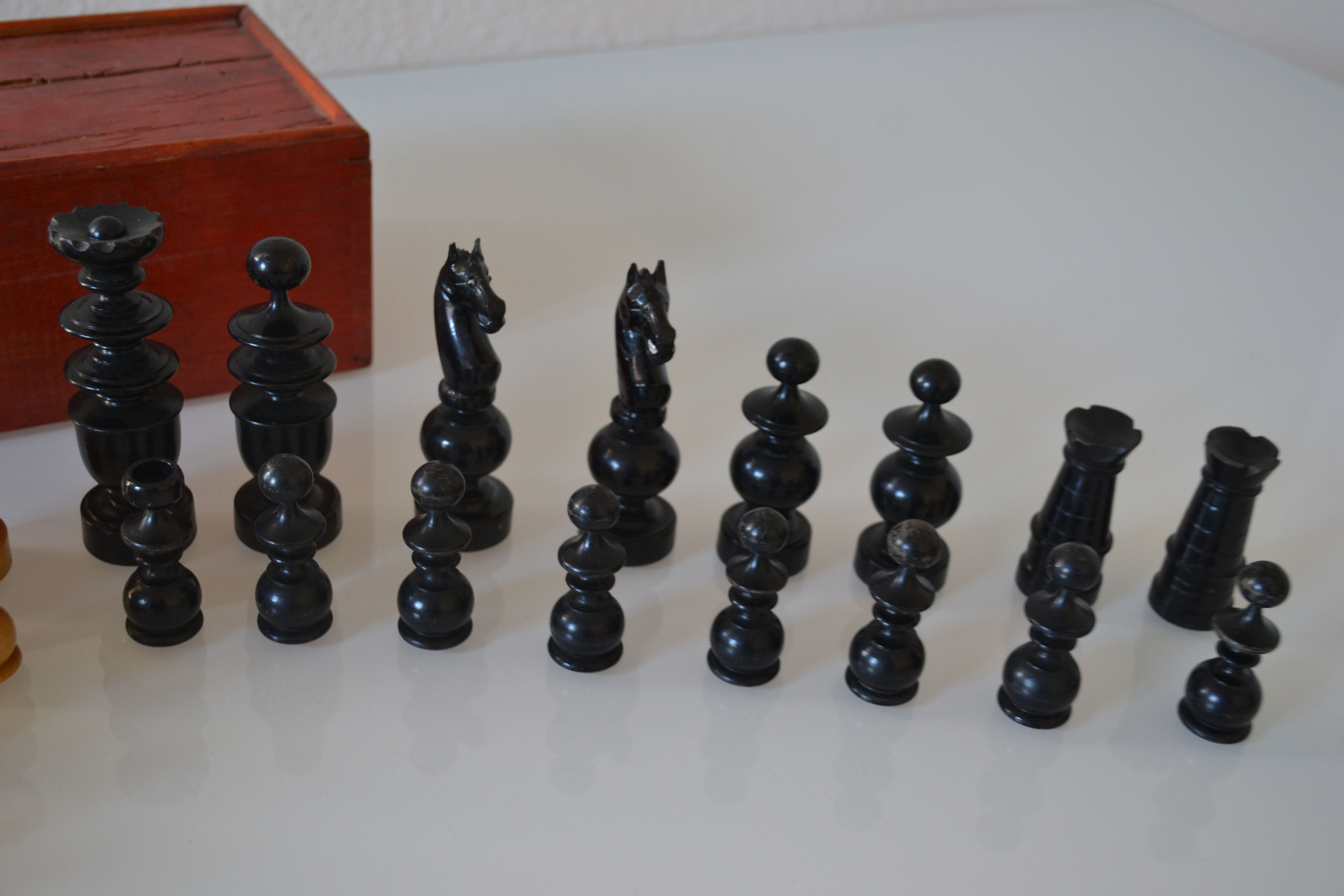 Vintage chess game