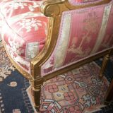 Pair of shepherdess armchairs