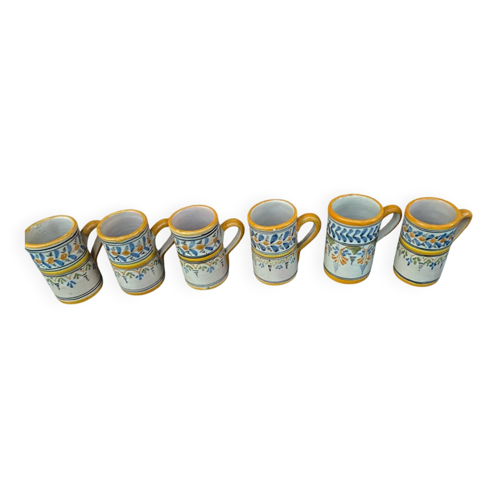 Lots of artisanal mugs