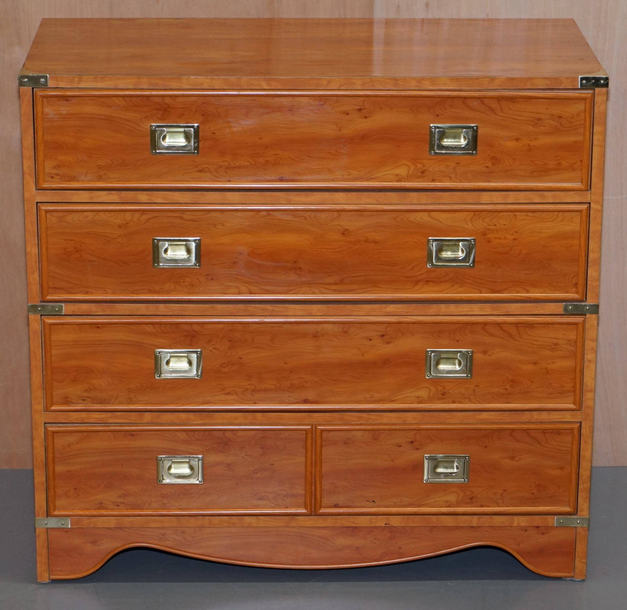 Commode vintage Meubles Gautier style campagne militaire