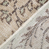 4x7 classic floral vintage tapis rug, 211x125cm