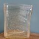 Bubble glass vase