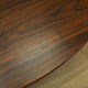 Round rosewood coffee table, Danish design, 1970s, made in Denmark