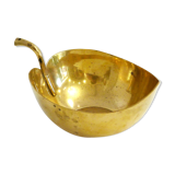 Large brass fruit bowl
