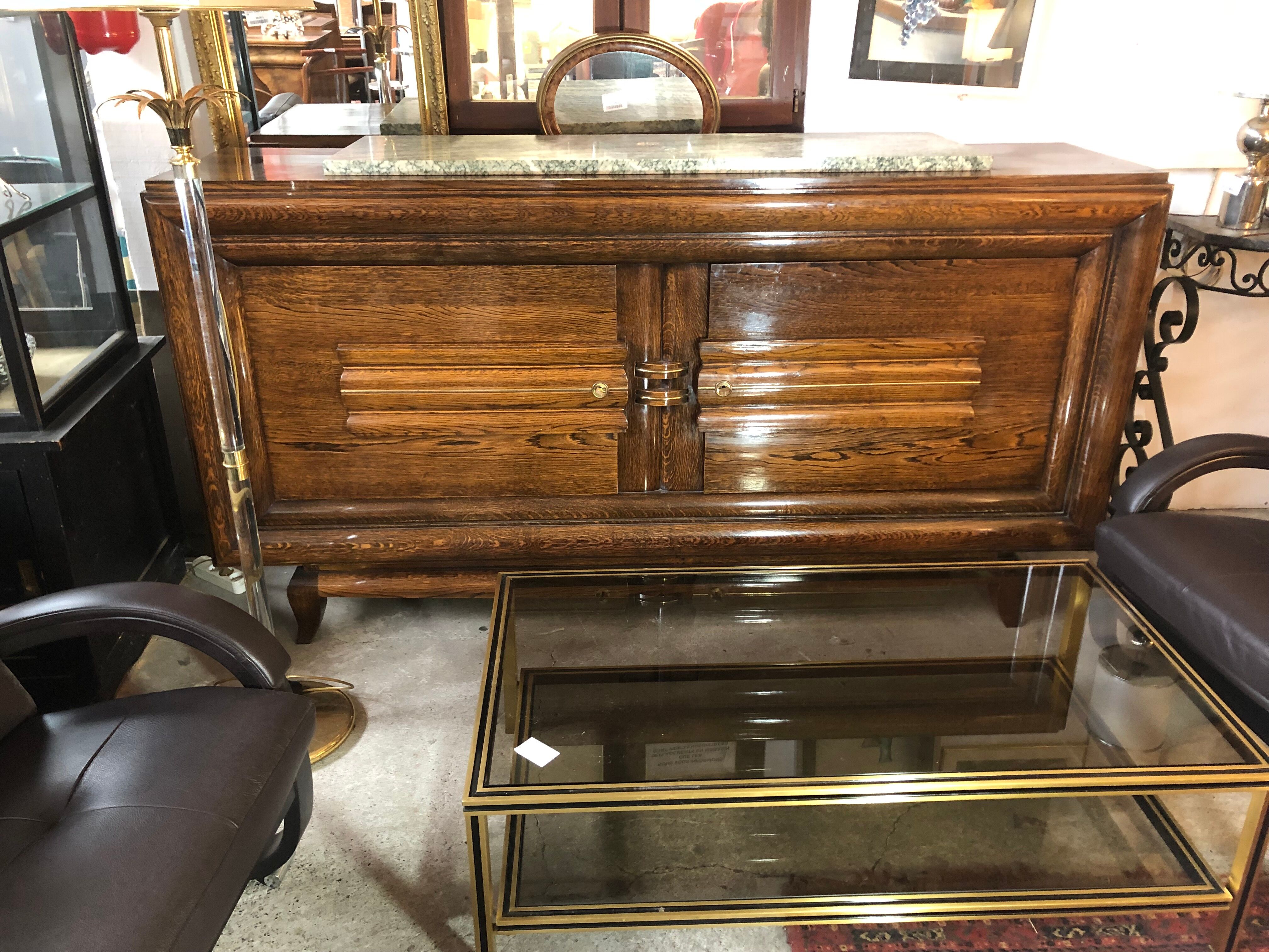 Art deco base cabinet
