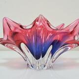 Art  Glass Bowl Designed by  Josef Hospodka for Chribska,1960's.