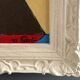 Serge reggiani, acrylic on canvas "maternity" signed (1922 - 2004)