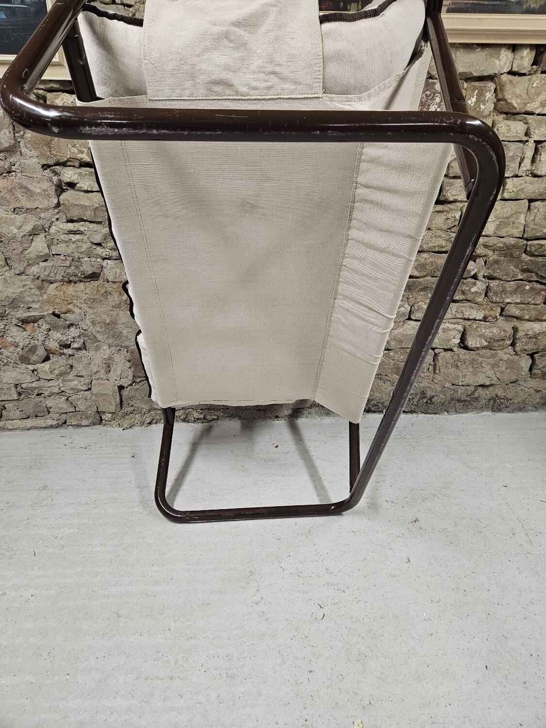 Canapé vintage  1970" tubulaire