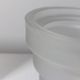 Vintage stepped frosted glass wall lamps art deco revival