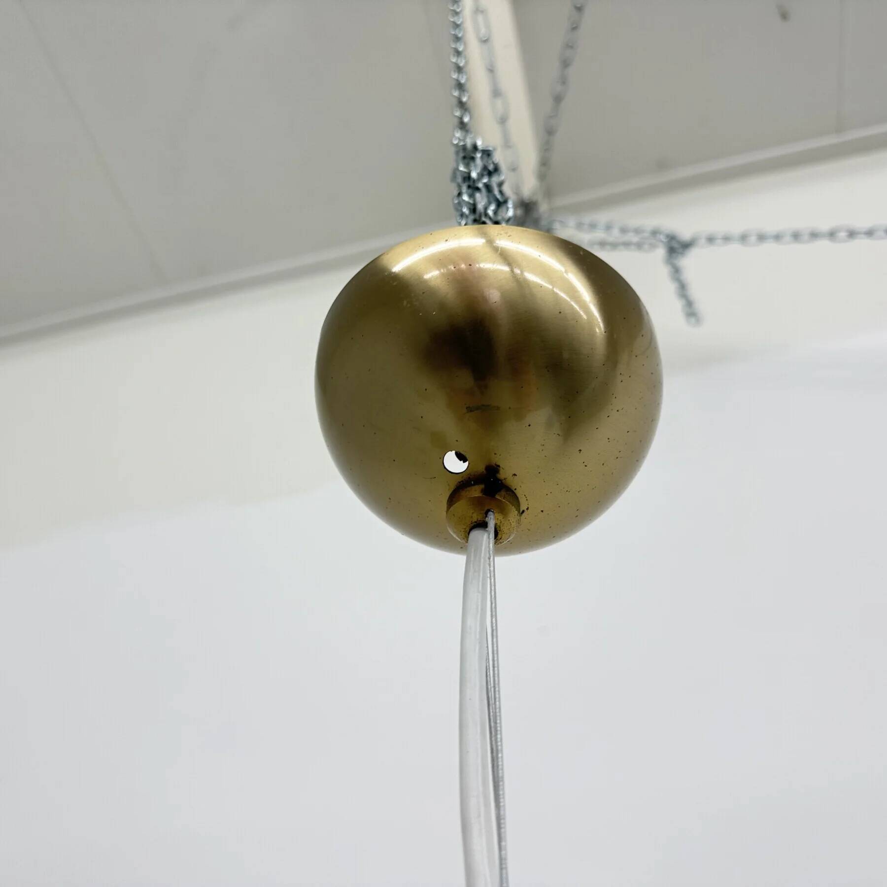 Suspension en verre La Murrina de design du milieu du siècle avec des fleurs, années 1970, Italie