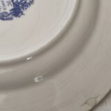 Set of 8 dessert plates sarreguemines model romantic