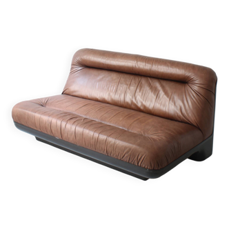 Leather sofa by Gerd Lange / Burger Karlsruhe