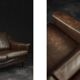 Vintage Mid-Century Scandinavian Danish Modern Brown Leather 3-Seater Sofa, 1970s