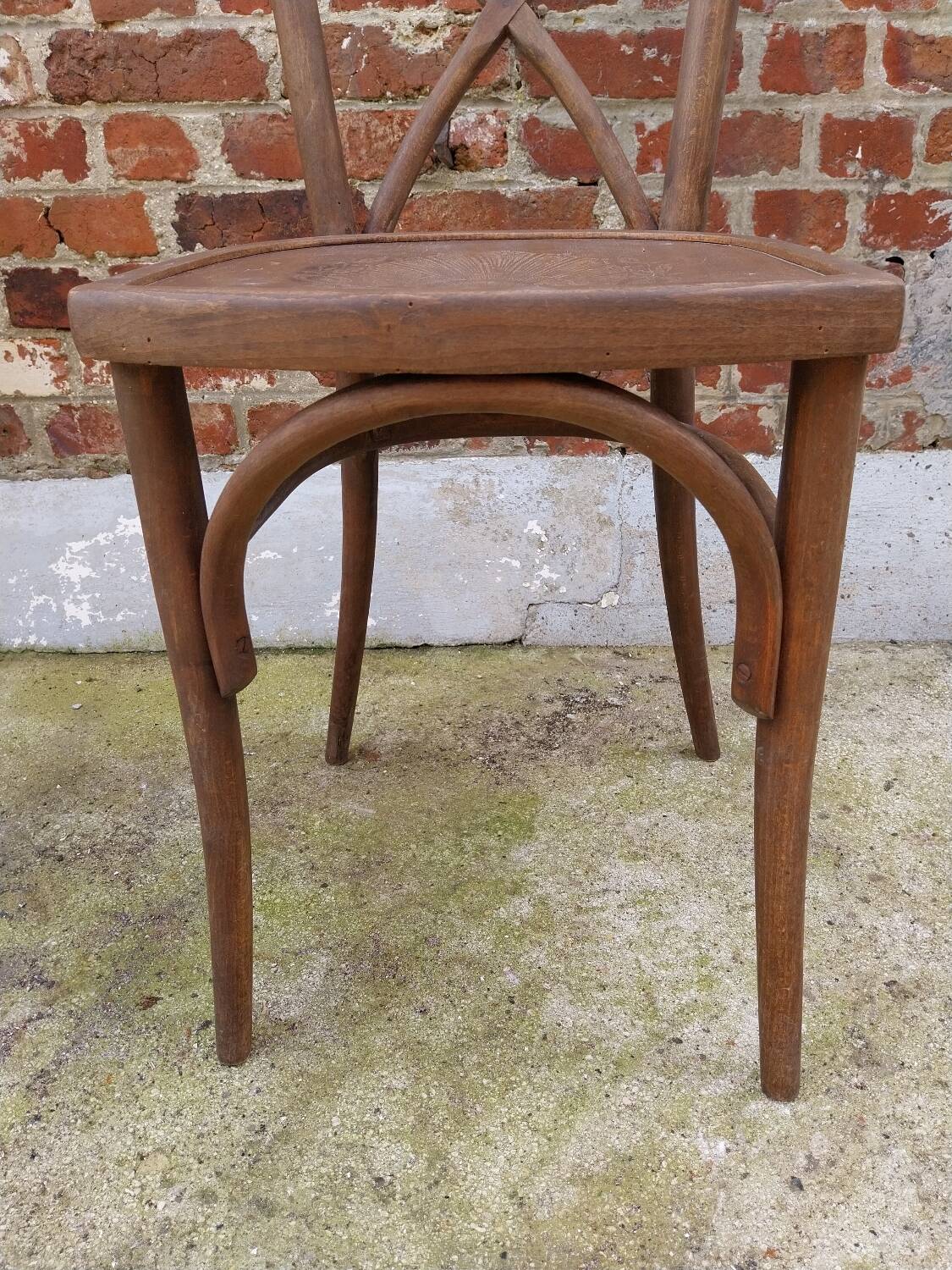 Pair of Luterma bistro chairs