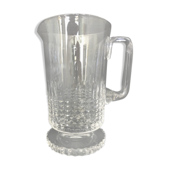 Pitcher - blown and cut crystal Wadgassen Villeroy&Boch crystalworks