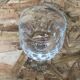Set of 6 vintage 20th century cut crystal stemmed glasses