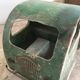 Old wooden dump truck