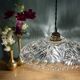 Vintage glass pendant light - tableware collection (CV31) -