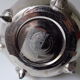 Silver metal teapot