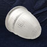 Art deco glass globe signed Muller 40s