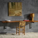 Wall-mounted desk by Charlotte Perriand, France, 1950s