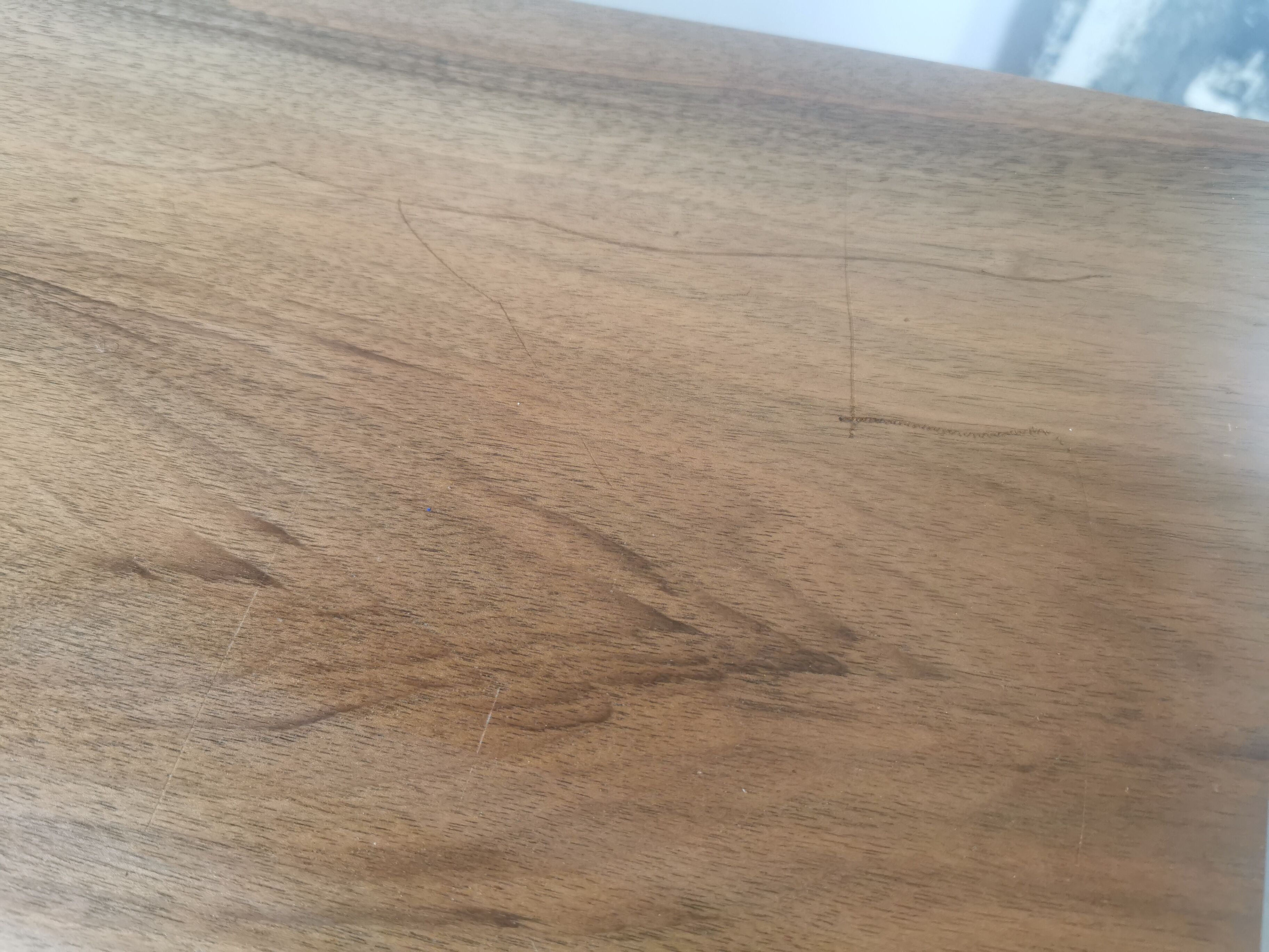 Vintage shelving walnut veneer